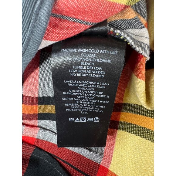 Free People Plaid Jules High-Waisted Flared Wide Leg Pants Size US 0 UK 4 - Picture 6 of 16